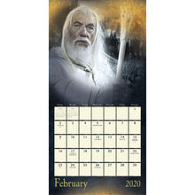 Load image into Gallery viewer, The Lord of the Rings 2020 Wall Calendar